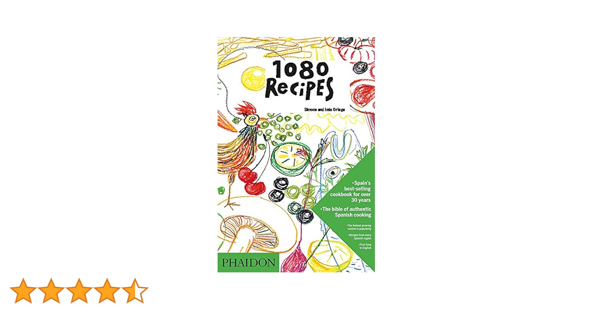 1080 Recipes: Ortega, Simone, Ortega, Inés: 9780714848365